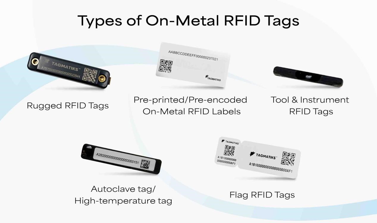 on metal RFID stickers